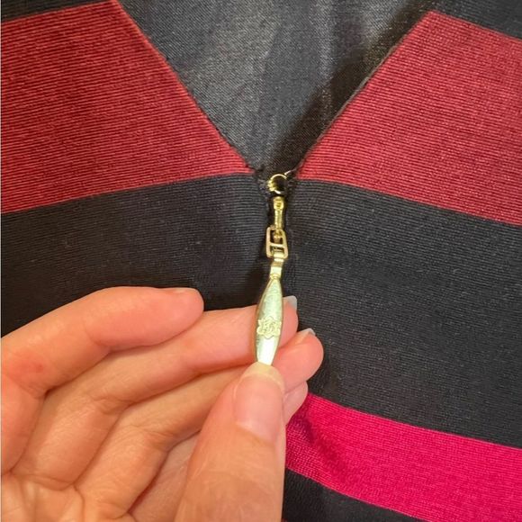 Draper James Collection Cabernet Stripe Dress - Picture 11 of 14